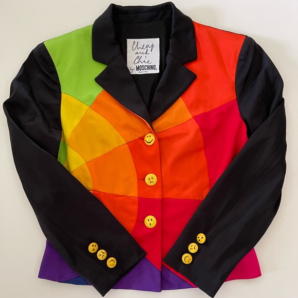 Moschino Jackets & Blazers - VINTAGE 1980s RARE MOSCHINO BLAZER